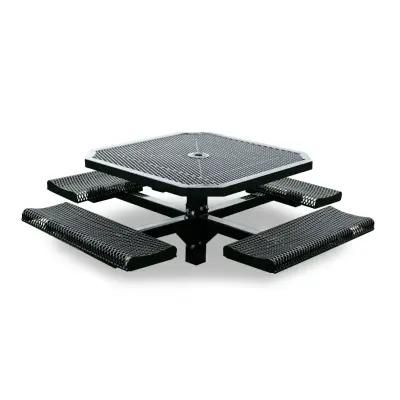 Essentials - Rolled Octagon Pedestal Table
