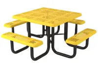 Essentials - Perforated Square Portable Table