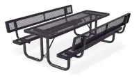 Essentials - Regal with Back Rectangular Portable Table