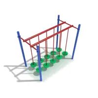 Freestanding Double Pebble Sway Bridge