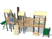 Tree Hugger Recycled Playset