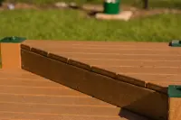 Climb and Sit Recycled Plastic Dog Park Play Equipment