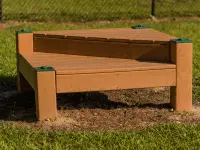 Climb and Sit Recycled Plastic Dog Park Play Equipment