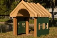 Home Sweet Home Recycled Plastic Dog Park Play Equipment