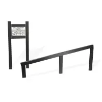 4-Station Recycled Plastic Fitness Station