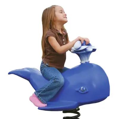 Wally The Whale Spring Rider
