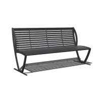 Uptown - Zion Bench with Back