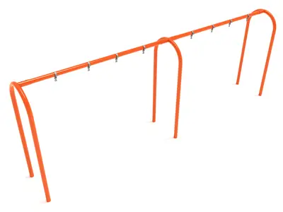Elite Series 3.5 inch Arch Post Swing 8 Foot - Surplus