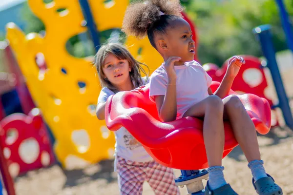 AAA State of Play certified installation team commercial playground at a community park