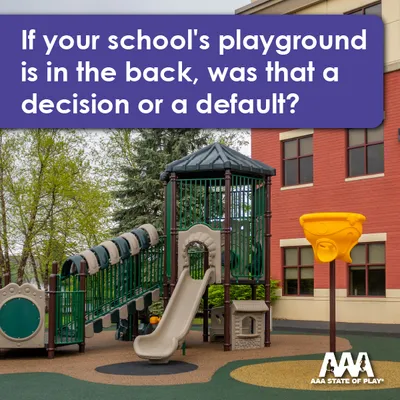 Where Should a School Place a New Playground? Front vs Back Explained