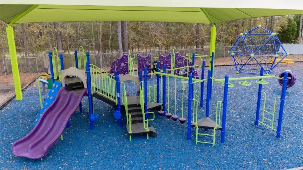 Coastal Autism Academy commercial playground installation case study