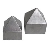 Square Post Pyramid Rain Cap