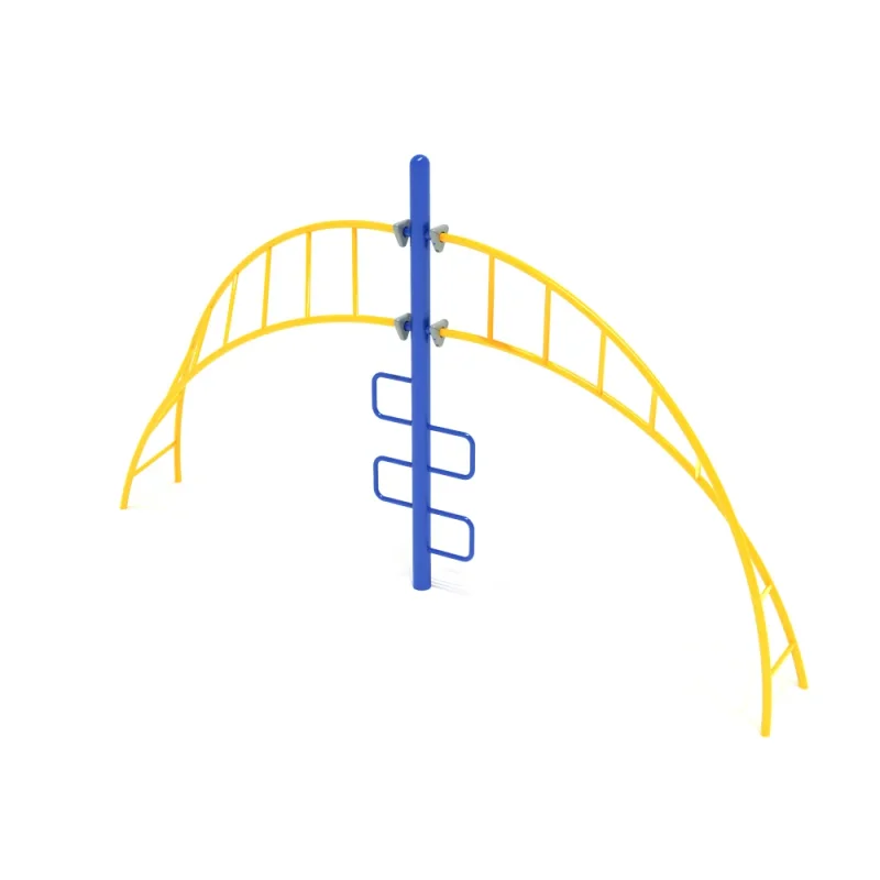 Freestanding Curved Helix Climber