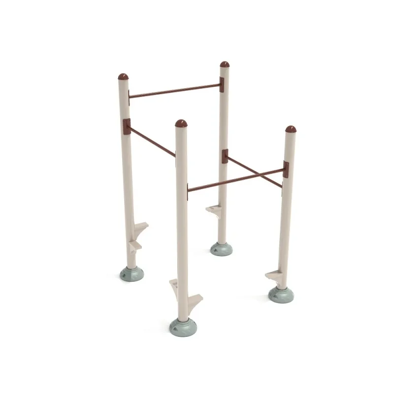 Quadruple Inclined Chin Up Bars