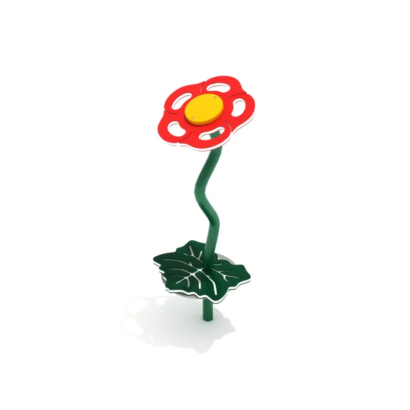 Freestanding Flower Stepper with Leaf