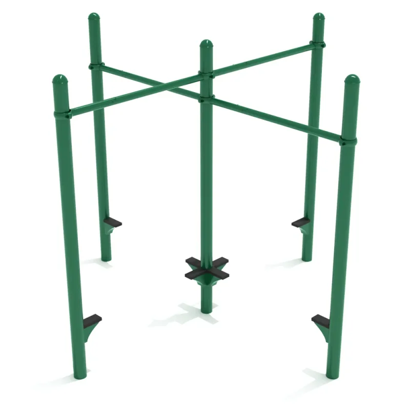 Quadruple Pull-Up Bars