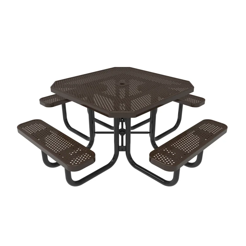 MyTCoat Honeycomb Steel Portable Frame Octagon Table
