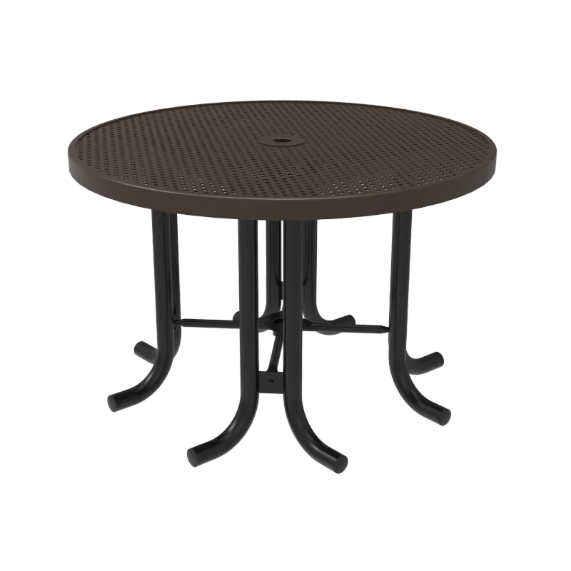 MyTCoat Honeycomb Steel Round Patio Table