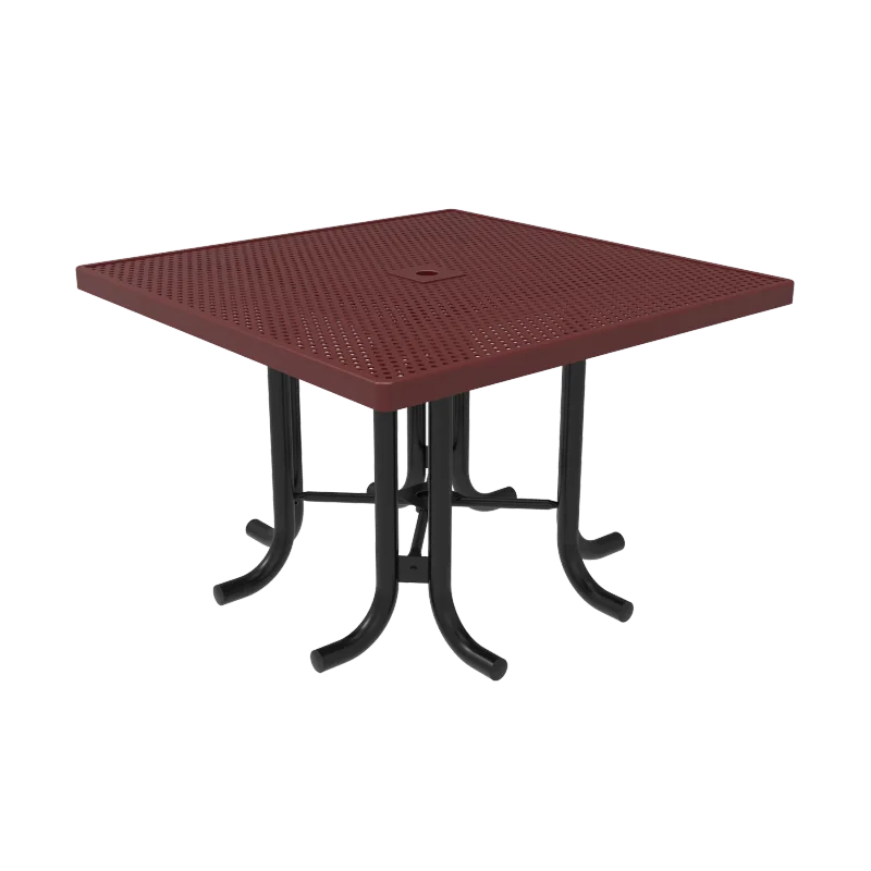 MyTCoat Honeycomb Steel Square Patio Table