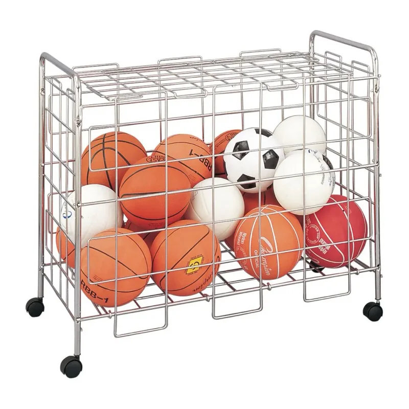 Large Portable Chrome Ball Locker - 60" L x 38" W x 42.5" H