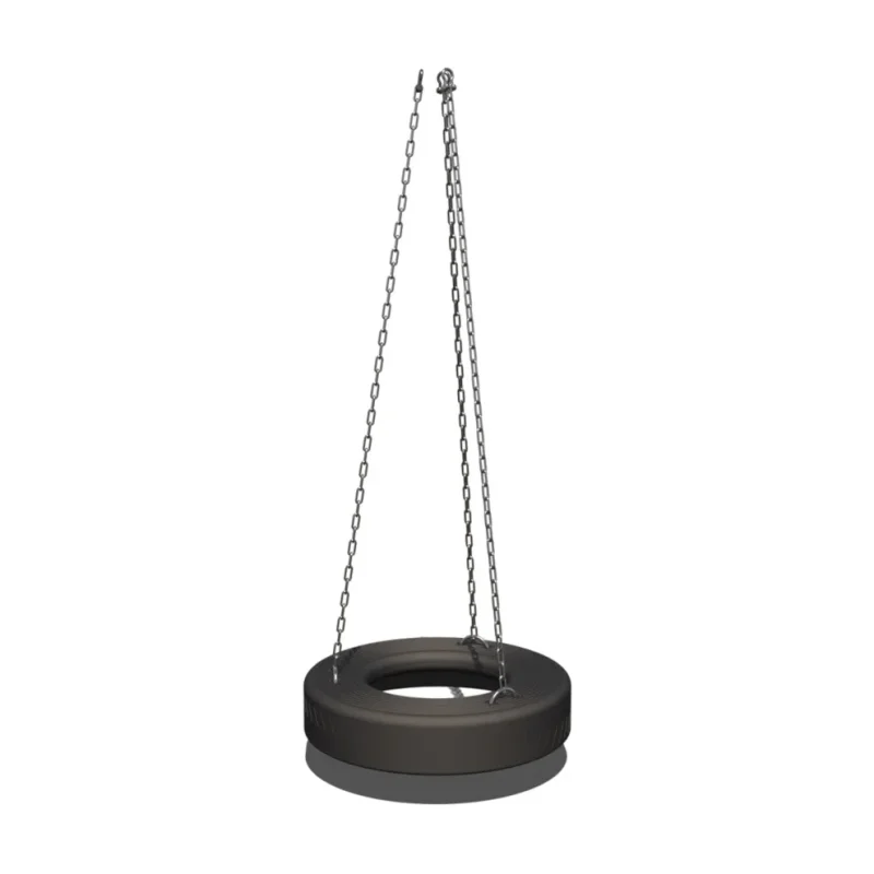 Chained Plastic Tire Seat