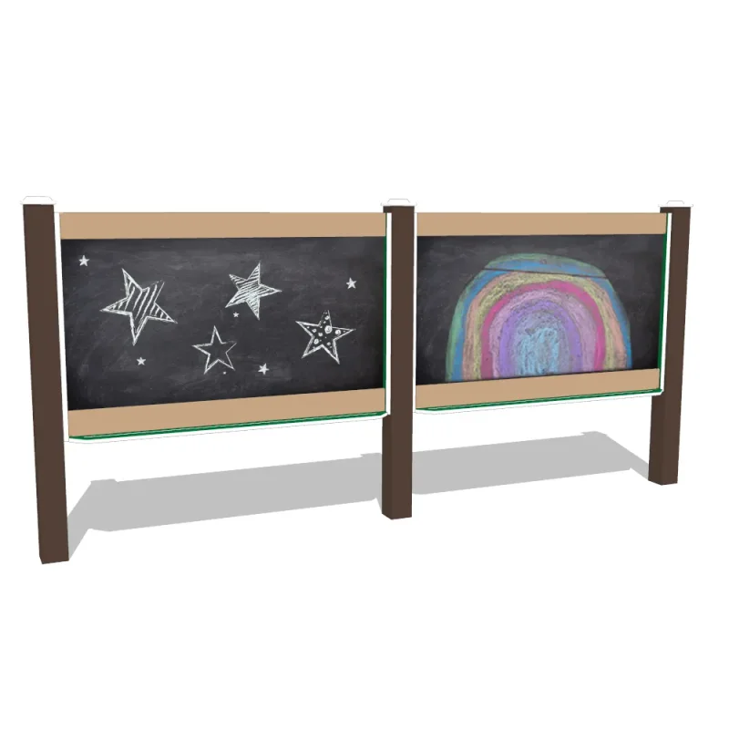 Double Outdoor Magnetic Chalkboard