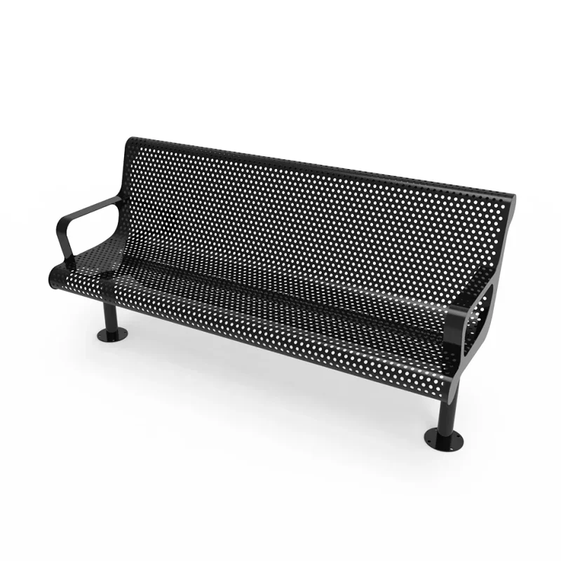 MyTCoat Honeycomb Steel Sloped Bench
