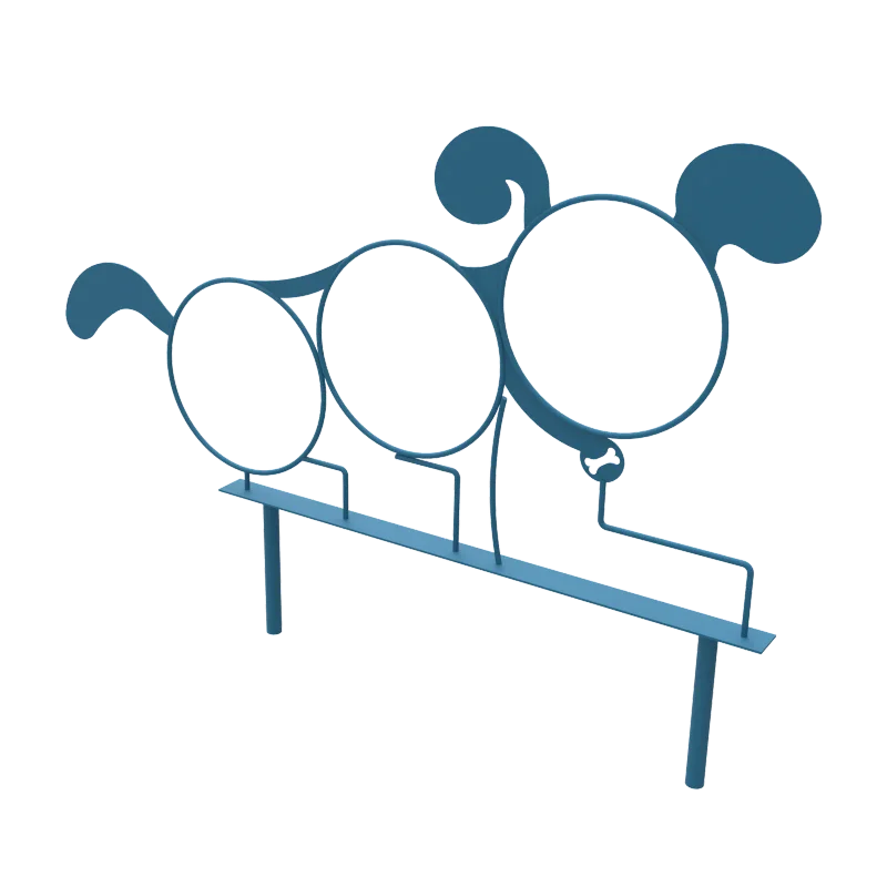 MyTCoat Three Hoop Puppy Jump