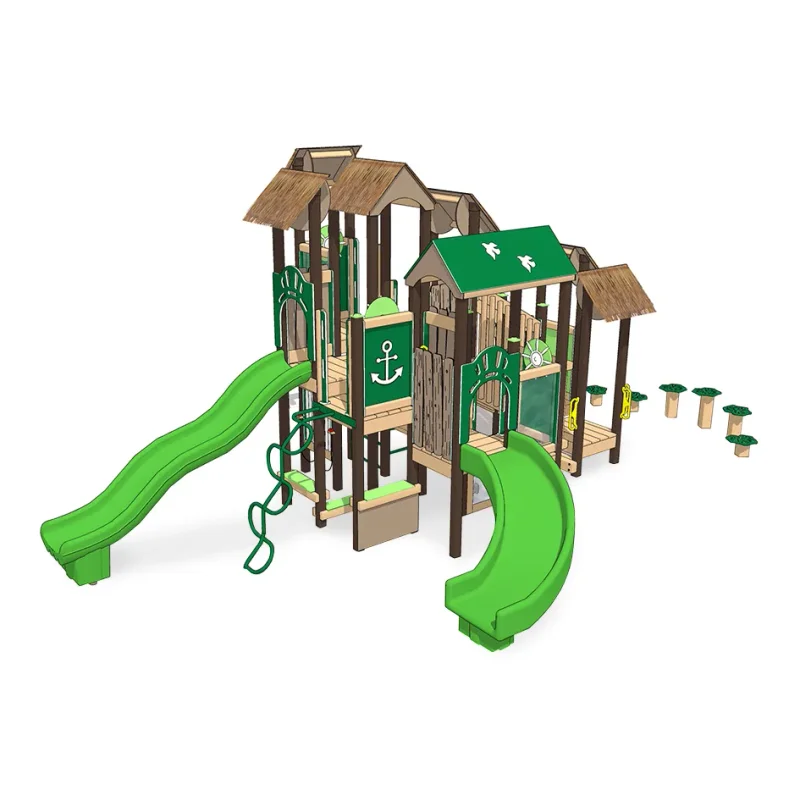 Dolphin Recycled Plastic Play System