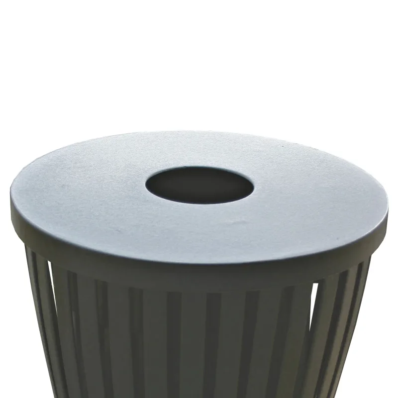 Flat Top for Trash Receptacles