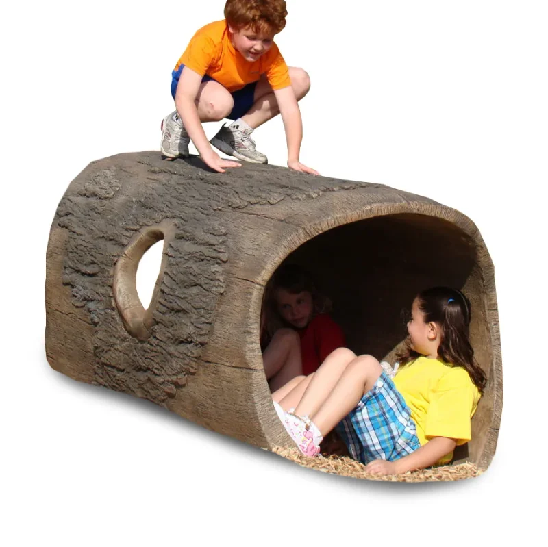 NatureROCKS Log Tunnel (Choose 4 / 6-foot length)