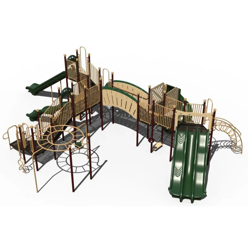 Triple Whammy Playground Structure
