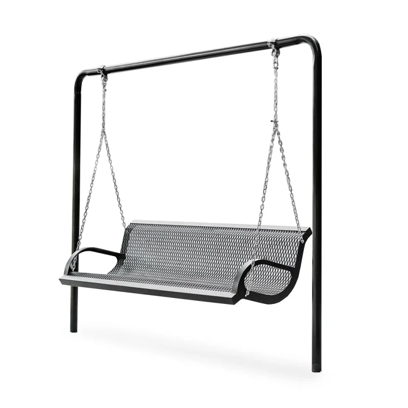 Essentials - Modern Style Park Bench Swing