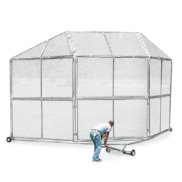 Portable Baseball Backstop with Hood