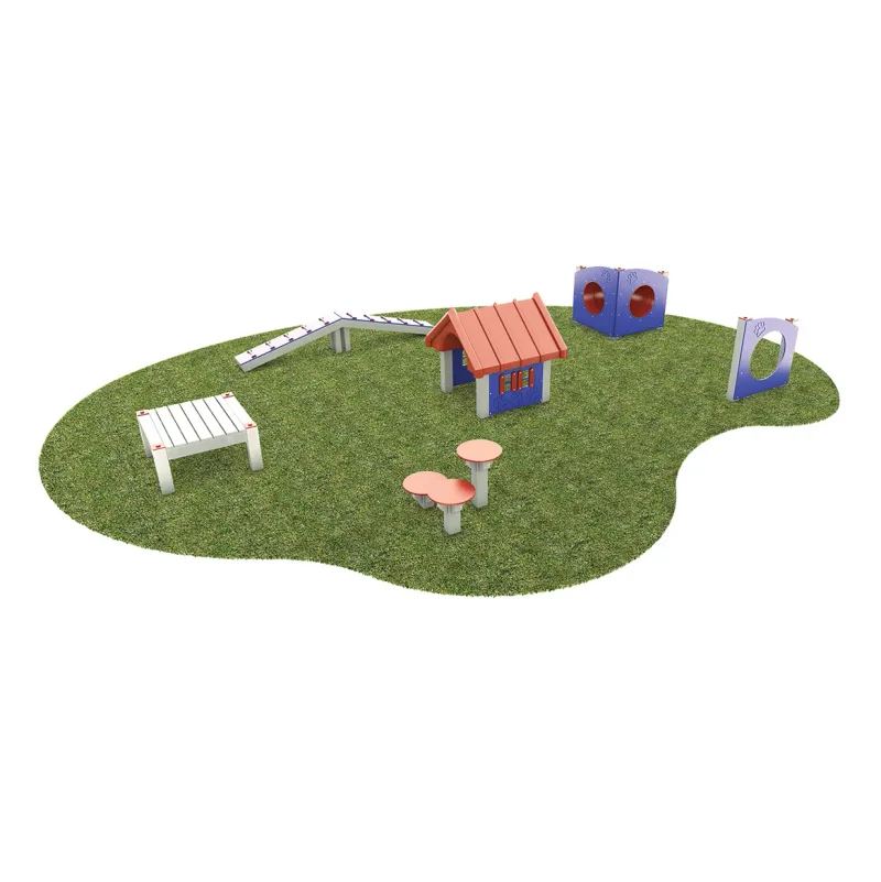 Puppy Paradise Recycled Plastic Dog Park Play Equipment