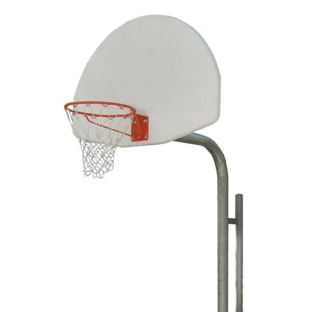 Reinforced Bent Post Backstop