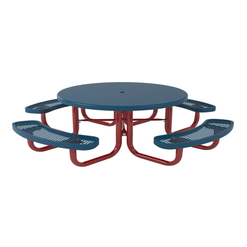 Essentials - Child Height 46-inch Regal Round Portable Table with Solid Top