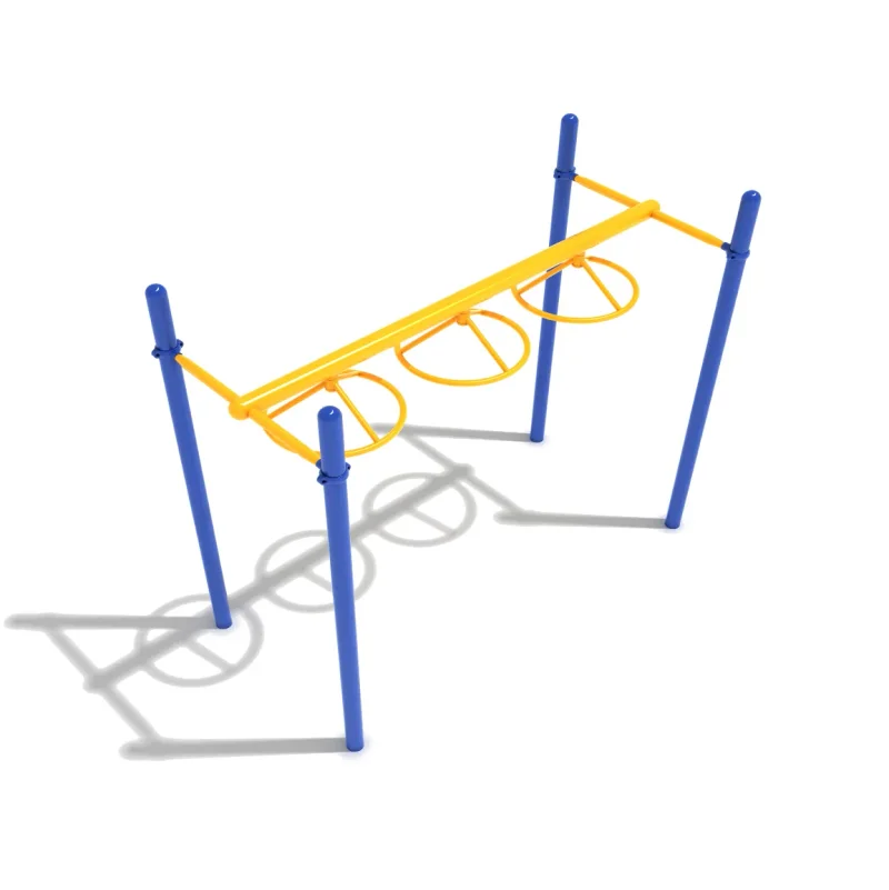 Freestanding 3-Wheel Overhead Swing Ladder