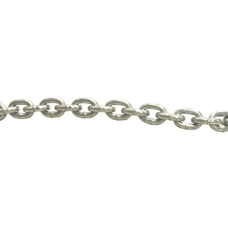 5/16-inch Link Zinc-Coated Swing Chain, Barrel of 550 Feet, Jensen