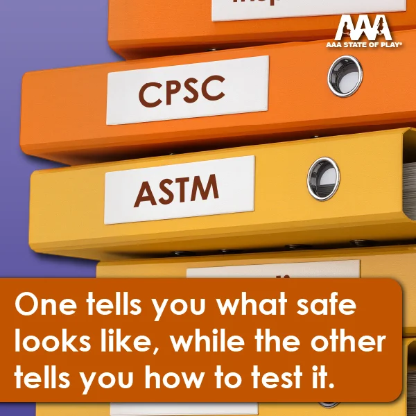 What's the Difference Between CPSC Guidelines and ASTM Standards?