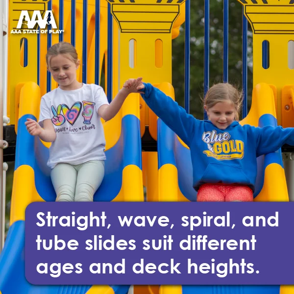 What Types of Playground Slides Are There?