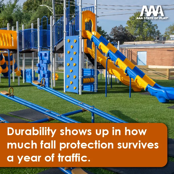 How Do I Choose the Most Durable Surfacing Material for High-Traffic Outdoor Play Equipment?