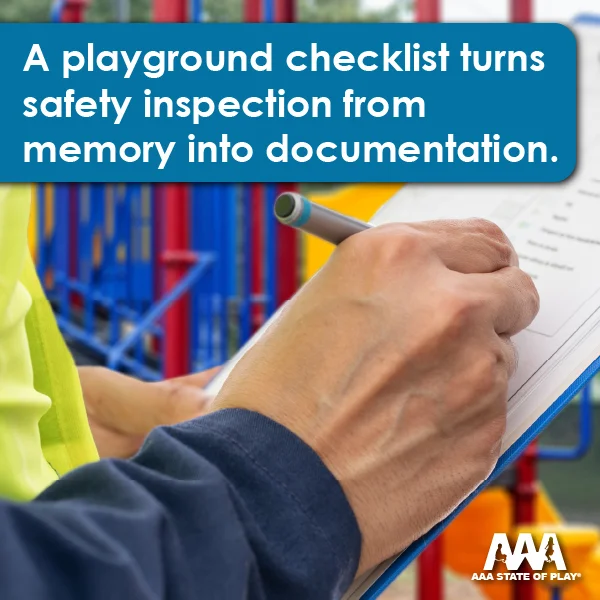 What is a Playground Checklist?