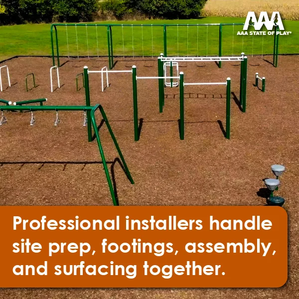 Are There Installation Services Available For Playground Equipment?