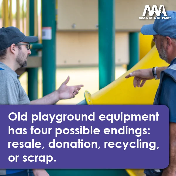 What Should I Do With Old Playground Equipment?