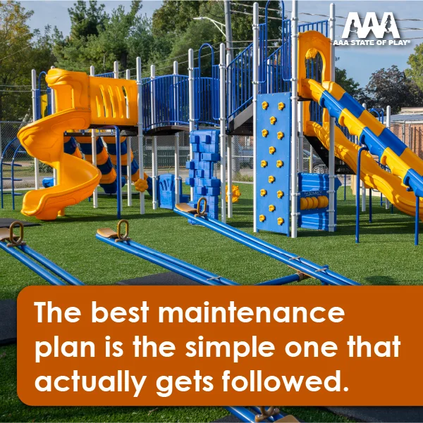 How to Develop a Playground Maintenance Plan