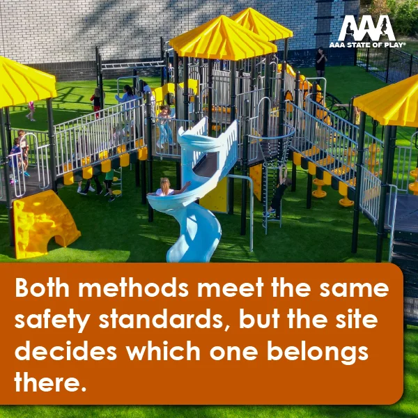 Should You Choose In-Ground or Surface-Mounted Playground Equipment: A Buyer’s Guide