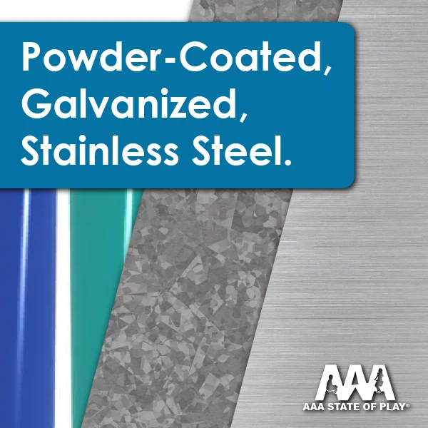Powder-Coated vs. Galvanized vs. Stainless Steel: Which Playground Equipment Finishes Last Longest