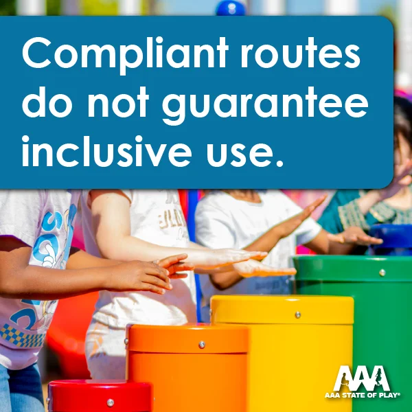 What Is the Difference Between ADA Accessible and Inclusive Playground Design?