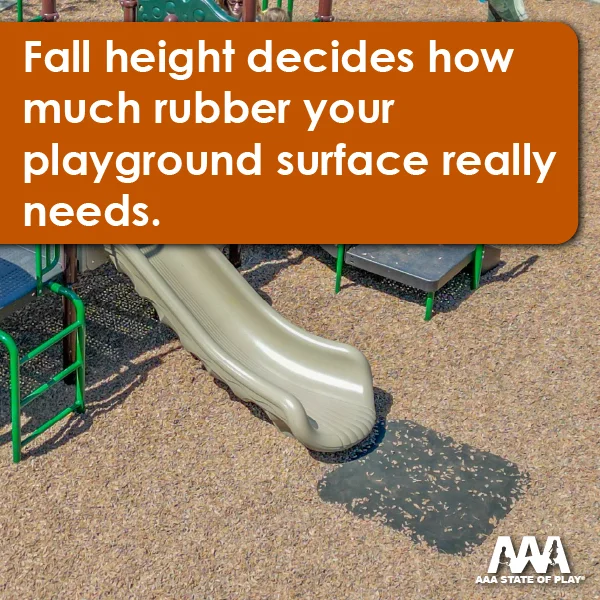 How Thick Should Rubber Mats Be on a Playground?